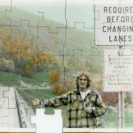 2. Autumn, 1970: Naively, though purposely, heading out to find the missing piece....