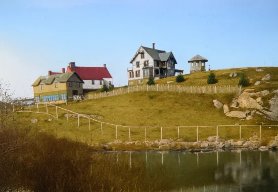 Note the original Thomas Greene Homestead circa 1714...