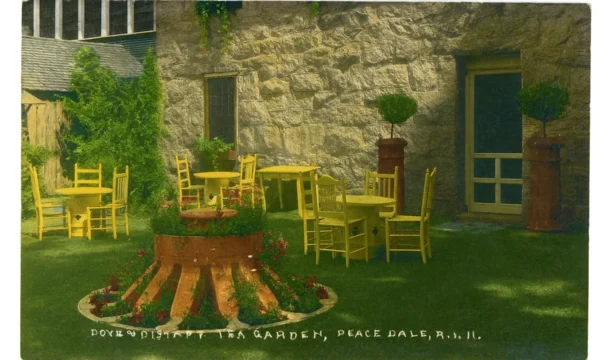 Dove and Distaff Tea Garden...