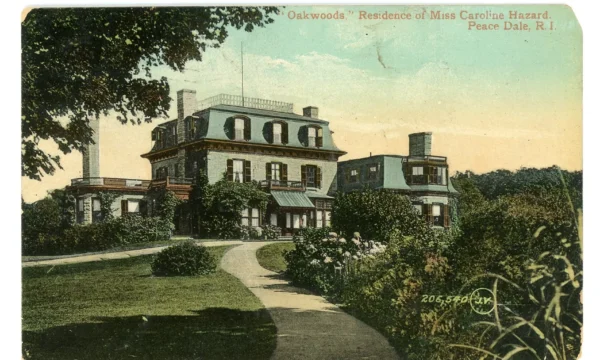 Oakwoods...Residence of Miss Caroline Hazard...