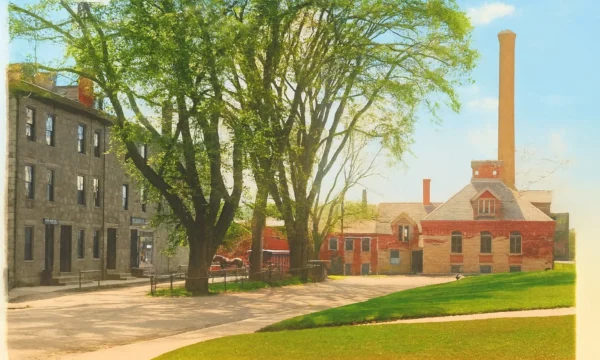 Peacedale Mill and the Neighborhood Guild...