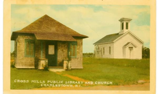 Cross Mill Public Library and Church...